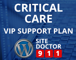 Critical Care WordPress Support San Jose
